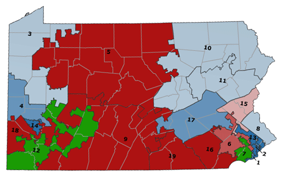 PA 2010 Congressional Races